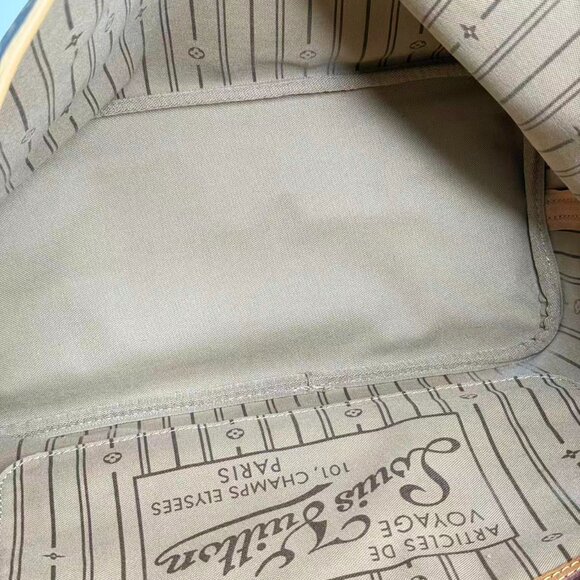 Louis Vuitton Monogram Canvas Neverfull MM Shoulder Bag Tote - Picture 6 of 6